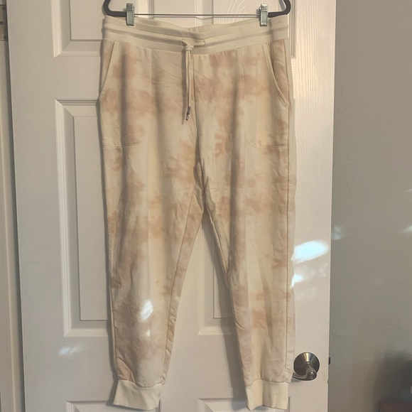 Stars Above Pink Tiedye Fleece Joggers 